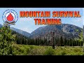Mountain survival training ep1bushcraft  survival skills