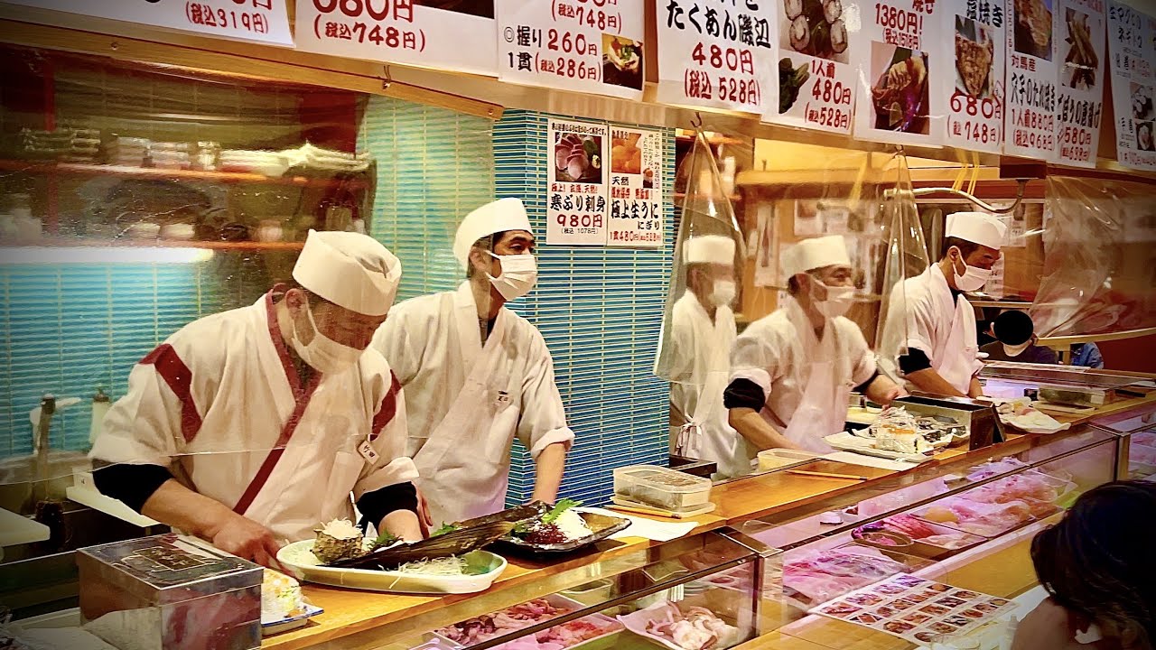 【福岡の寿司】リアルに凄い！コスパ最強でいつも満席！福岡天神で人気No.1の名店の仕込みに密着！！Busy sushi restaurant in Fukuoka｜福岡 寿司 ひょうたん寿司