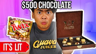 $1 Chocolate VS $500,000 Chocolate  WHAT?!