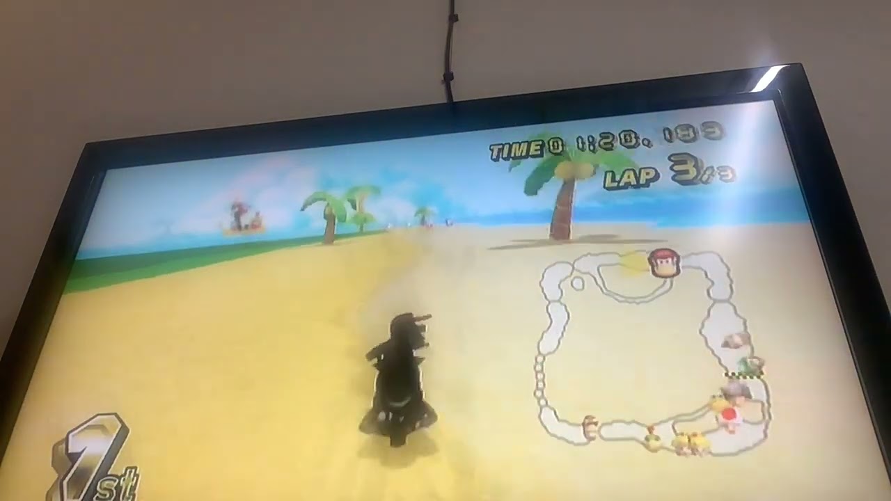 Mario Kart Wii 150CC Banana Cup Diddy Kong Bon Bon