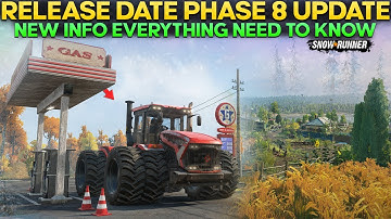 New Phase 8 Update Release Date New Info For All Platforms in SnowRunner Everything You Need to Know