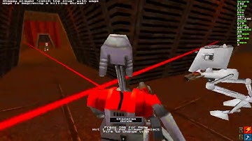 Star Wars Droid is a Water Boy on Bleteys Q2CTF RailwarZ