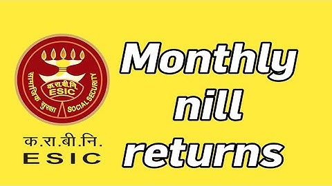 Zero ESIC Return Filing: What You Need to Know / ESIC Zero Return: Complete Step-by-Step Process
