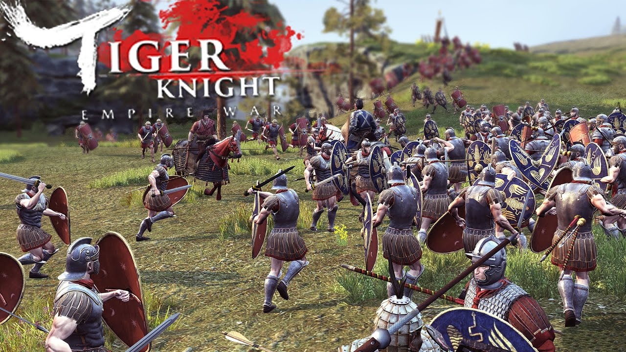 tiger knight empire war  2022 New  Tiger Knight: Empire War - Huge Scale Warfare - Attack of the Romans! (Roman Expansion Gameplay)