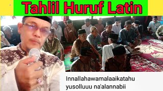 Tahlil Tulisan Latin @ Tahlil Tulisan Indonesia
