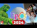 Epcot RIDES &amp; ATTRACTIONS 2024 | Walt Disney World