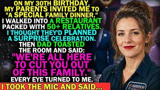 My Parents Threw a 30th Birthday Party to Publicly DISOWN Me — So I Took the Mic and Said