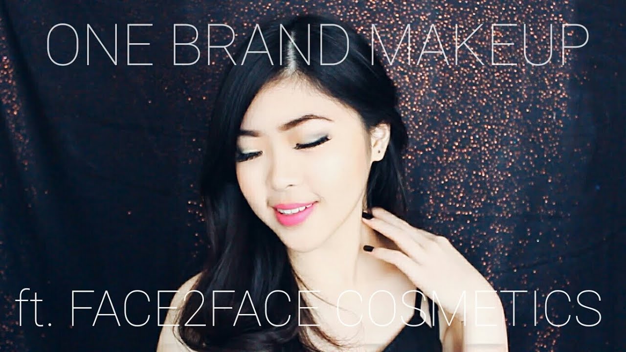 One Brand Makeup Tutorial Ft Face2Face Cosmetics BAHASA