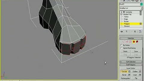 3D Buzz - 3Ds Max - Legacy Video Training: 05. Poly Modeling Alien Body - 08. Feet