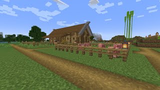 Minecraft Longplay EP3. Barn. (No Commentary)