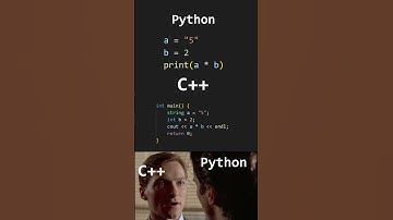 C++ vs Python #shorts #python #programming #coding #c++
