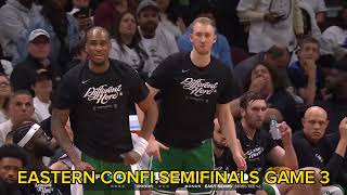 Eastern confi.semifinals round 2 ( Game 3 boston vs cavs ) Boston lead 2-1 May 11 2024