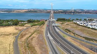 Queensferry crossing timelapse and pan. #photography #travel #scotland