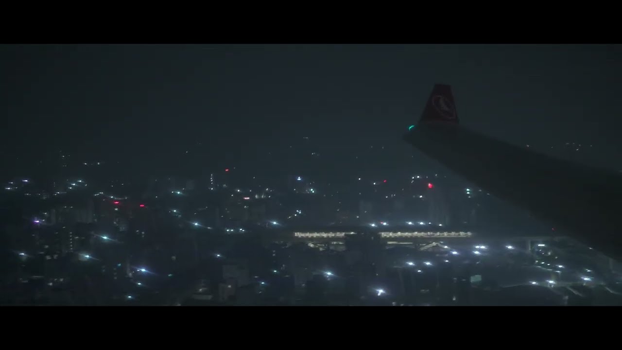 Landing at Dhaka between Thunderstorms