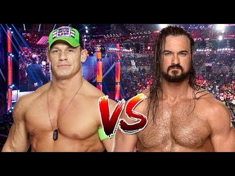 John Cena Vs Drew Mcintyre