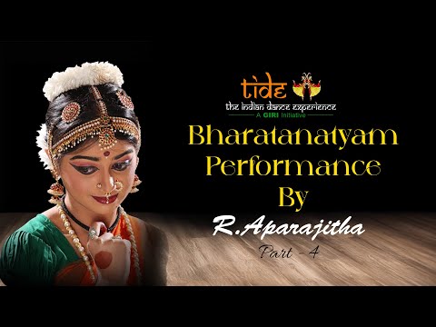🌼🎭 Mesmerizing Bharatanatyam Dance by R Aparajitha | Timeless Indian Classical Art 🌟🎭