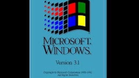 How To Install Windows 3.1 In VMware 2020
