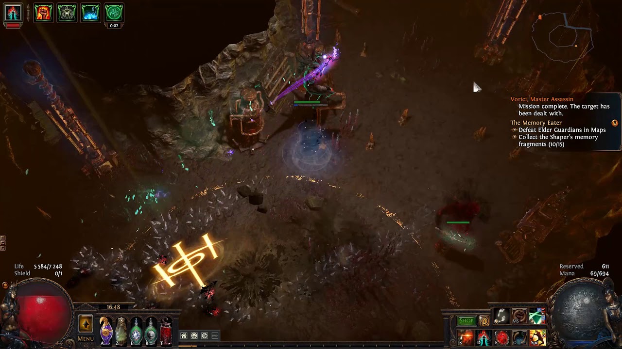 PoE 3.1 Slayer - Reave / Blade Flurry - Oni-Goroshi - Minotaur (deathless)