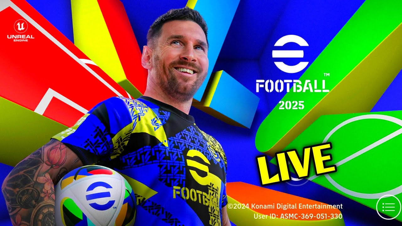 eFootball 2025 Live Stream – Intense Matches & Ultimate Gameplay! ⚽🔥 ...