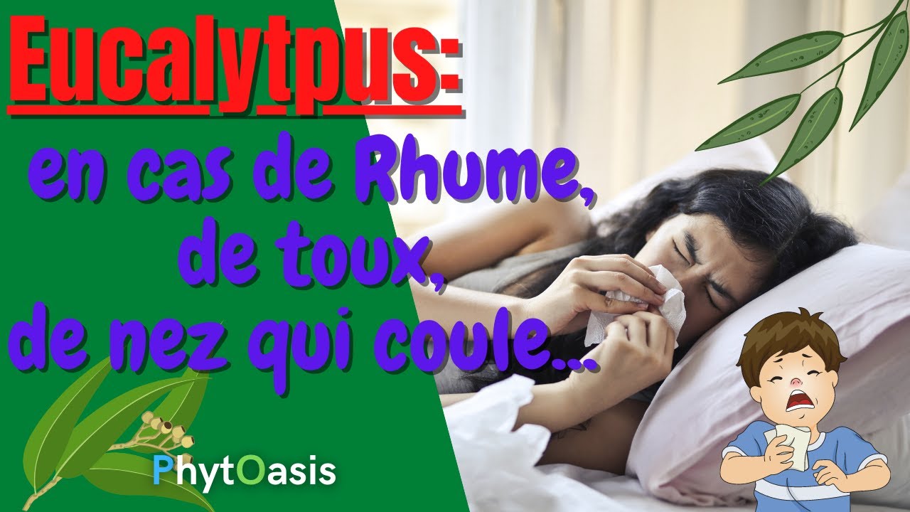 Rhume, toux, nez qui coule, Comment utiliser l'Huile Essentielle d