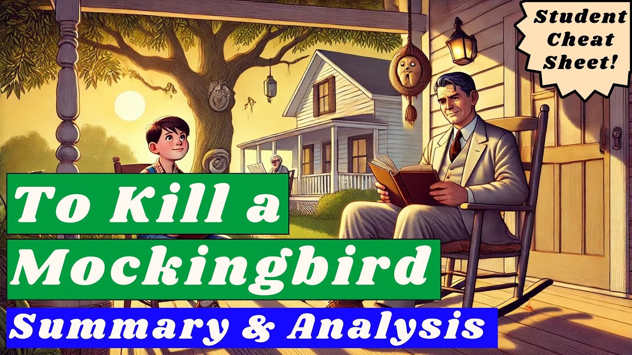 To Kill a Mockingbird - Summary & Analysis (Student Cheat Sheet!) - YouTube
