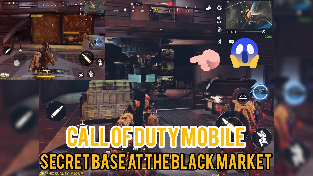 Cod Secret Base CALL OF DUTY MOBILE: How to enter the secret base at the black market ...