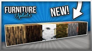 ✔️ NEW Cabinets in Minecraft 1.14! (Furniture Mod Update)