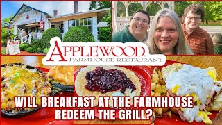 BREAKFAST AT APPLEWOOD FARMHOUSE RESTAURANT! DID IT REDEEM APPLE BARN? SEVIERVILLE RESTAURANT REVIEW