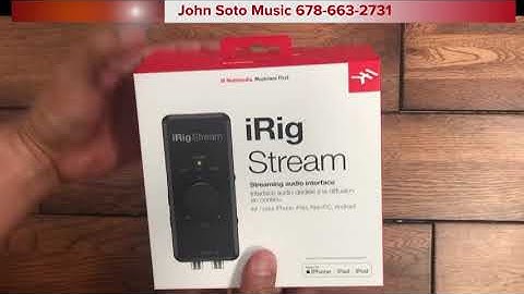 iRig Stream  |  Bueno Sonido para tus videos