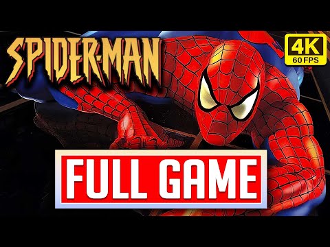 SPIDER-MAN FULL GAME Longplay No Commentary Walkthrough Gameplay [4K 60FPS PC UHD] (Dreamcast, N64)