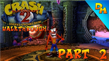 "Crash Bandicoot 2: Cortex Strikes Back" Walkthrough: Part 2 (The Pits - Ripper Roo)