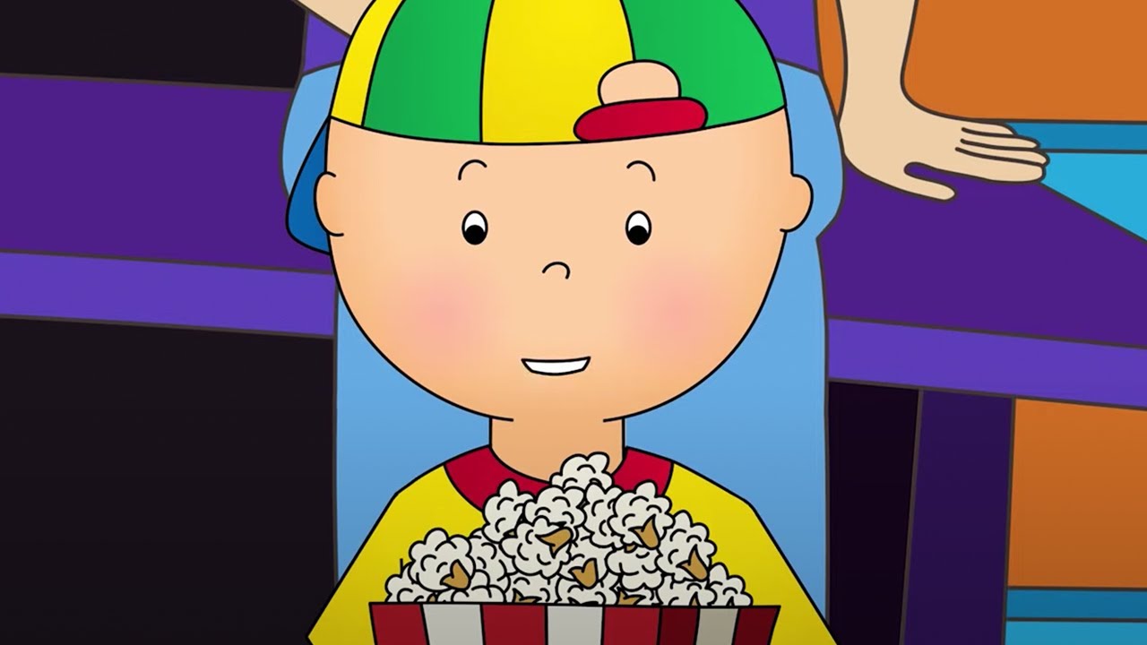 ⁣★ Caillou and the Film ★ Funny Animated Caillou | Cartoons for kids | Caillou