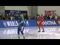 World Cup speed skating 1500 mtr men, Obihiro Japan 16-11-2014 (HTML5)