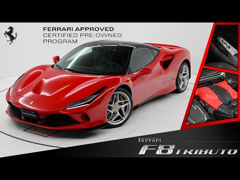 Ferrari F8 Tributo 2021MY 認定中古車 エンジン音あり（車体