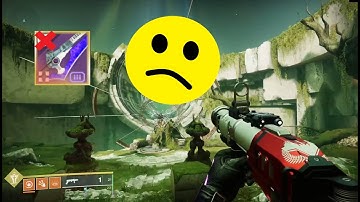 Bungie Nerfed Eager Edge 😞 So I Skipped an Entire Raid