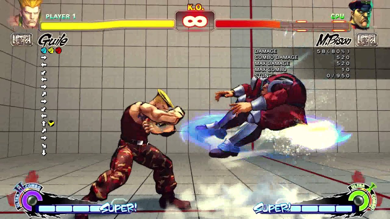 Guile Ultra Street Fighter 4 moves list, strategy guide, combos and  character overview