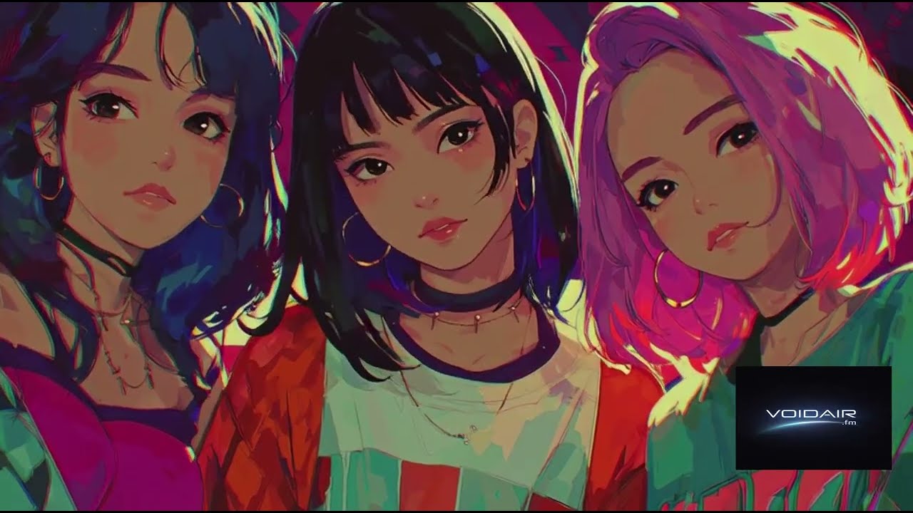 Midnight Algorithm ⚡ | Synthwave Pop Song | Female Trio | AI Music