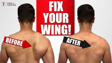 FIX Scapular Winging with Shoulder Blade Exercises