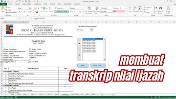 Membuat Transkrip Nilai Ijazah Dan Kelulusan 2025