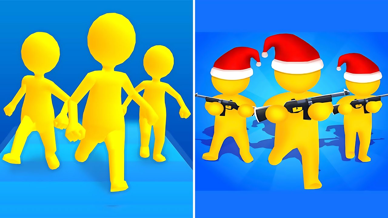 Looking Good 🧿🧿Gun Clash 3D Vs Join Clash 3D Max Levels Big Update Gameplay HH1H