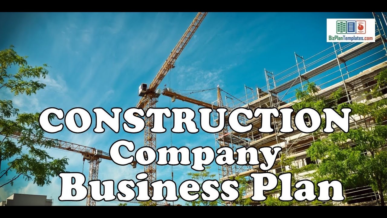 construction company business plan example