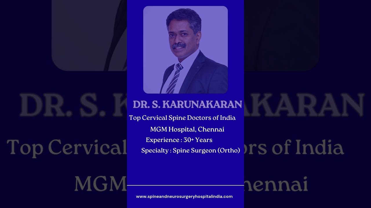 Top 5 Cervical Spine Surgeons In India Cervicaltreatment Healthcareindia Trendingshorts