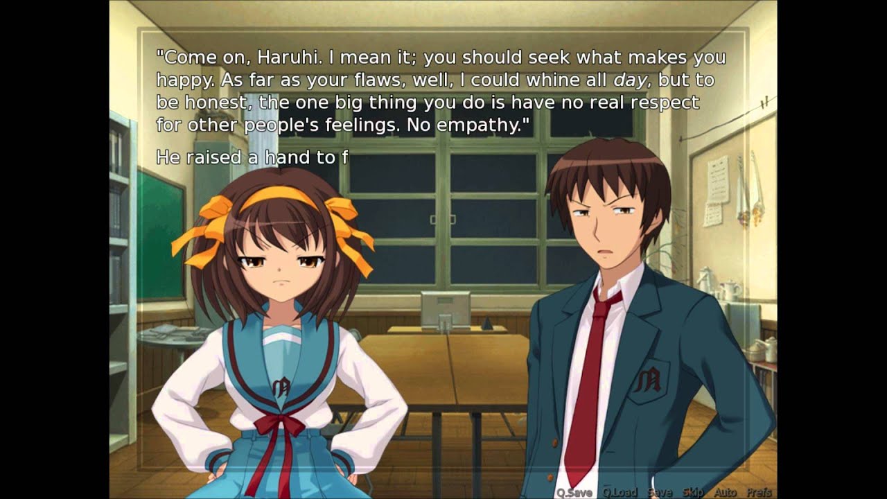 Kyon: Big Damn Hero, the Visual Novel - Chapter 5 - YouTube