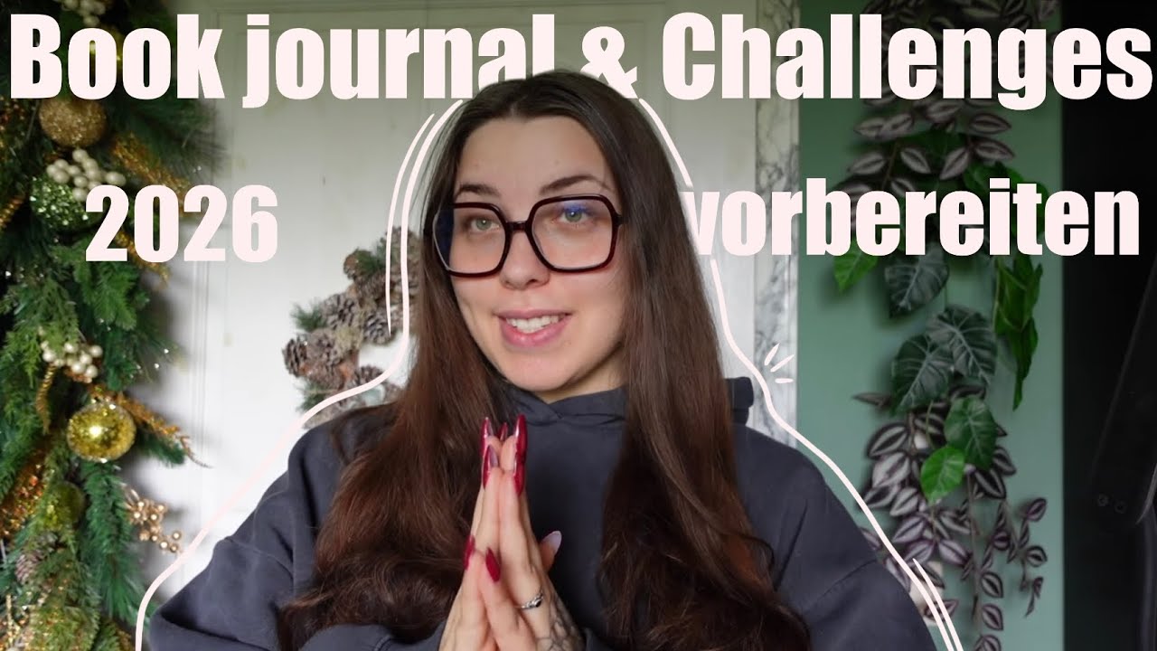 Lese Challenges planen und Book Journal vorbereiten für 2026 📖✏️