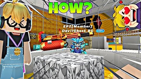 How To Get New Gatling Gun For Free In Blockman Go Skyblock | Blockman Go