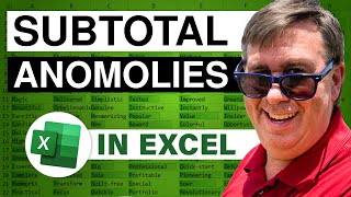 Excel - Fixing Subtotal Anomalies in Excel: Duplicated Data - Episode 861