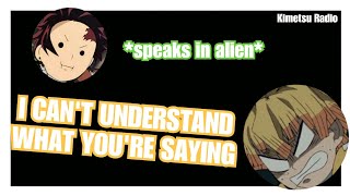 Tanjirou's weird accent | Kimetsu Radio [SUB]