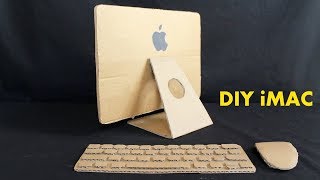 How to Make a Apple iMac With Cardboard - DIY iMac