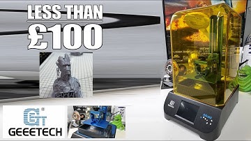 Start Your 3D Resin Printer Journey with the GEEETECH Alkaid 3D Printer UNDER £100
