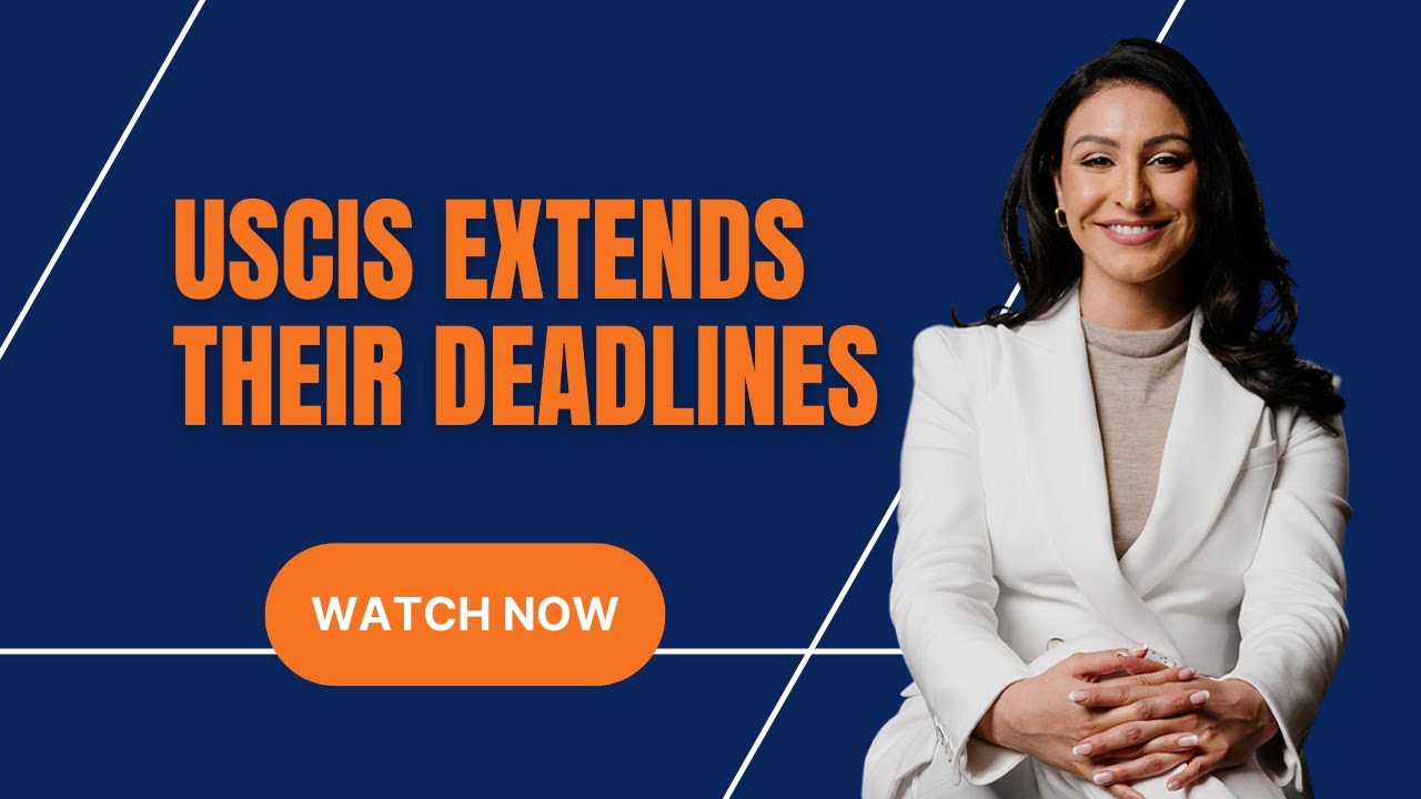 USCIS Extends their deadlines through January 2023 Taghavi